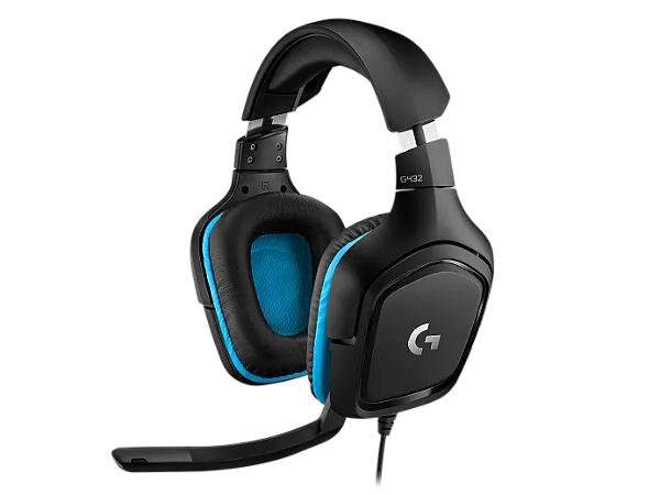 Headset Gamer Logitech G432 981-000769 USB - Preto