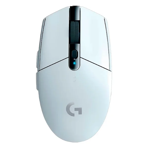 Mouse Gamer Logitech G305 Lightspeed 910-005281 12000 DPI Sem Fio - Branco