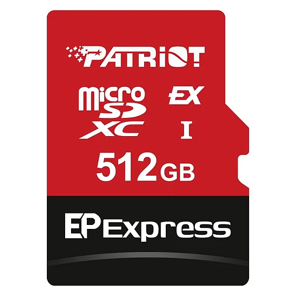 Cartão de Memória Micro SDXC Express Patriot EP Series 512GB