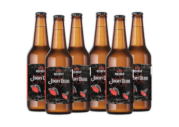 Cerveja Mohave APA + Jimmy Ogro - 500ml - 06 un