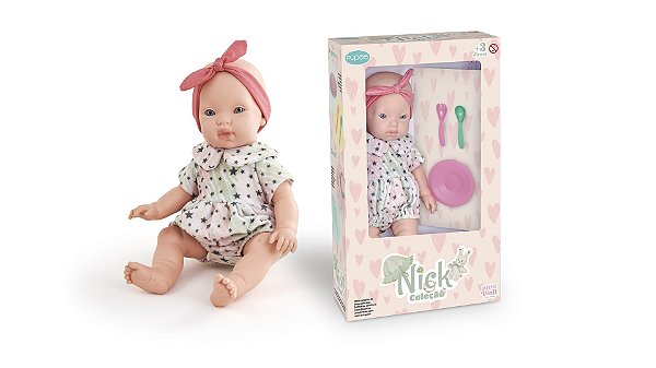 Coleção Nick® - Papinha - Pupee®