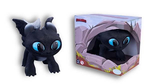 Mini Dusk - Baby Dragões - Dreamworks Como Treinar seu Dragão