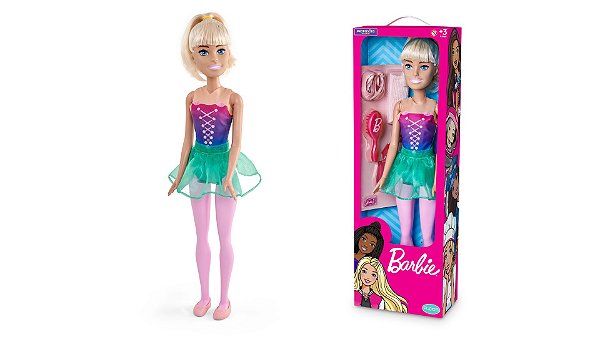 Large Doll - Bailarina - Barbie Profissões® - Mattel™ - Loja da Pupee