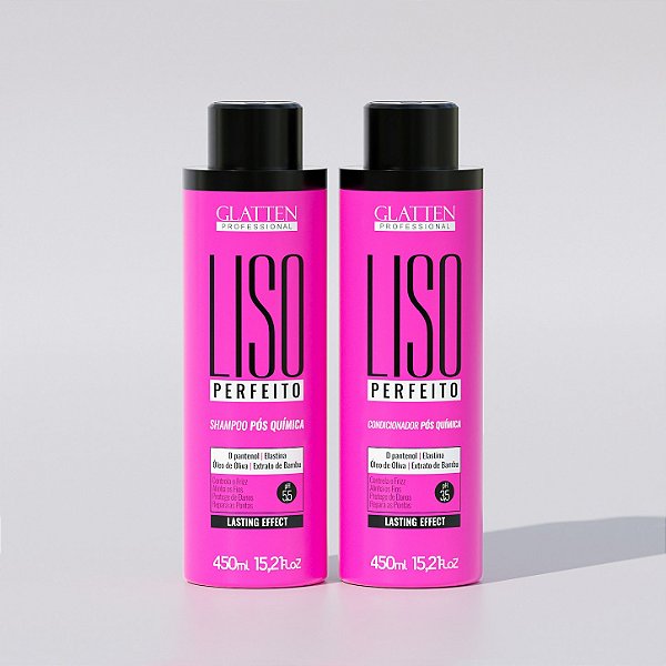 Shampoo e Condicionador - Liso Perfeito - 450ml