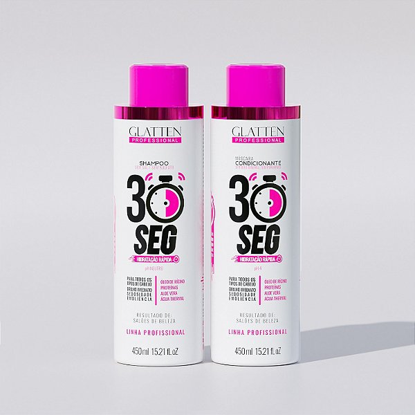 Shampoo e Condicionador 30 Segundos - 450ml