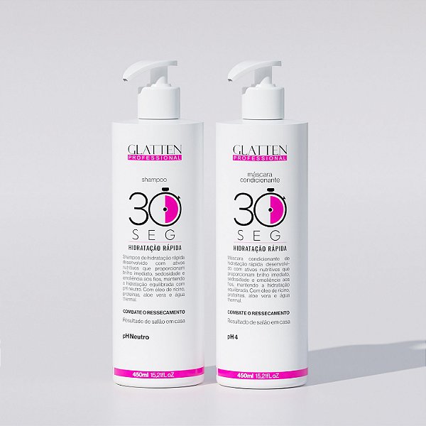 Shampoo e Condicionador 30 Segundos - 450ml