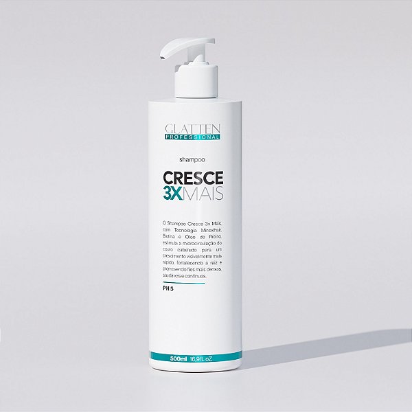 Shampoo antiqueda para crescimento e fortalecimento - Cresce 3x Mais