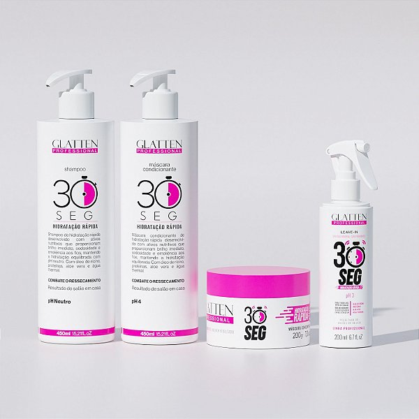 Kit Recuperação Capilar Completa 30 Segundos