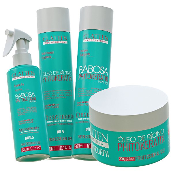 Kit Capilar Completo - Phitokeratin Baratin - (Frete Grátis)