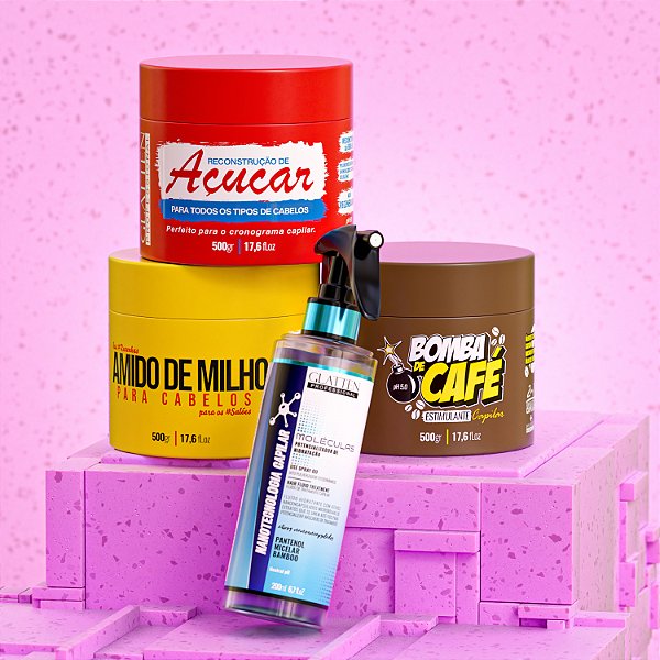 Kit Receitinha Caseira + Spray Moléculas - (Frete Grátis)