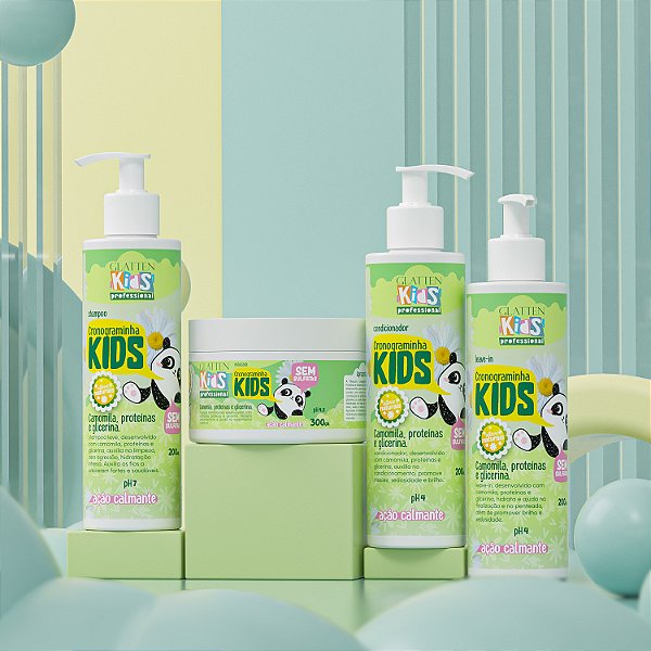 Kit Capilar Completo - Cronograminha Kids - (Frete Grátis)