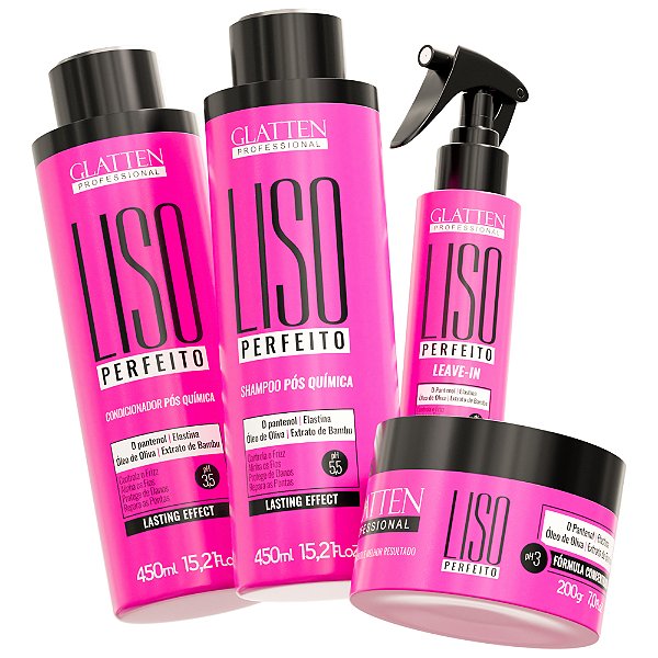 KIT LISO PERFEITO DE: 396,00 POR 139,00