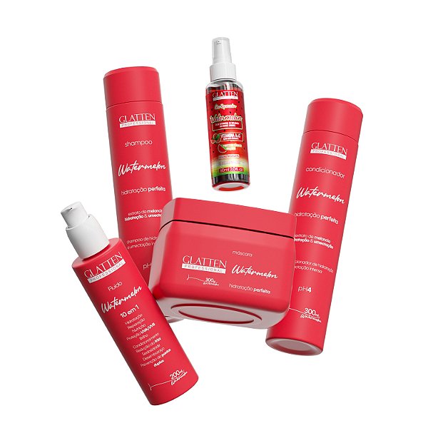 KIT HIDRATAÇÃO DE MELANCIA (WATERMELON) + FRETE GRÁTIS