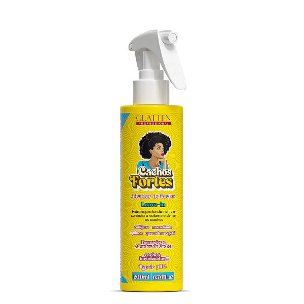 Glatten - Leave-in Cachos Fortes - 200ml