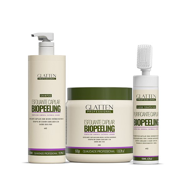 Promoção - Kit Capilar Completo - Esfoliante Capilar - Biopeeling