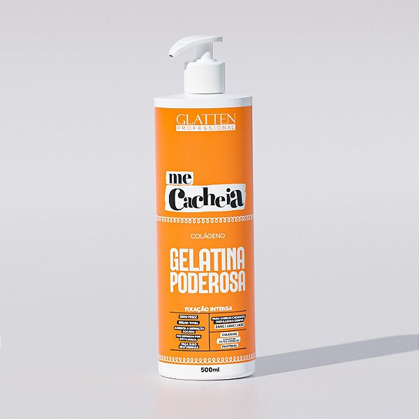 Glatten - Gelatina Poderosa - Me Cacheia - 500ml
