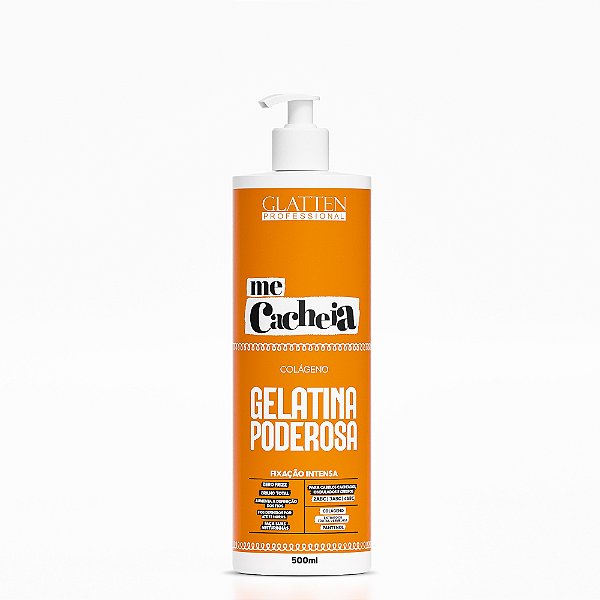 Glatten - Gelatina Poderosa - Me Cacheia - 500ml