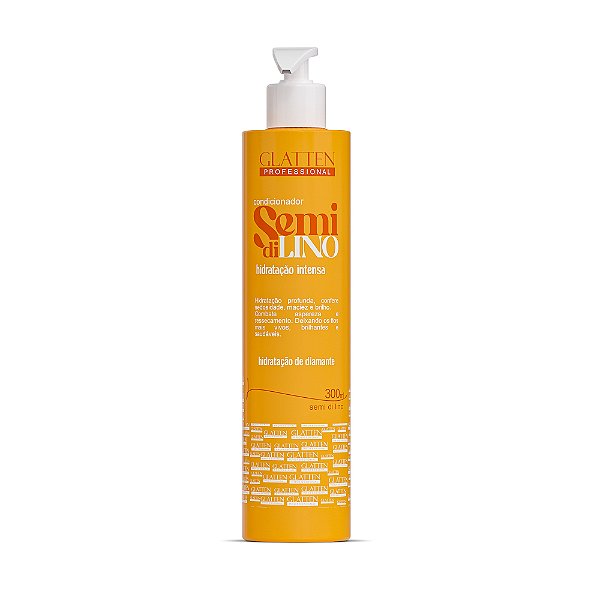 Glatten - Condicionador Semi Di Lino - 300ml