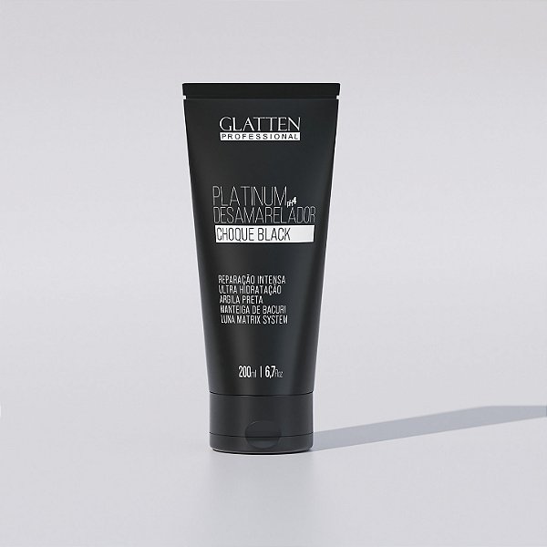 Glatten - Máscara Matizadora - Choque Black - 200ml