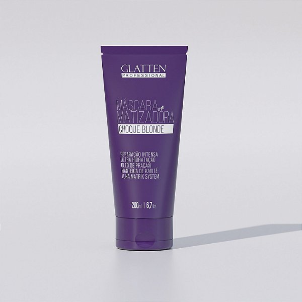 Glatten - Máscara Matizadora - Choque Blonde - 200ml