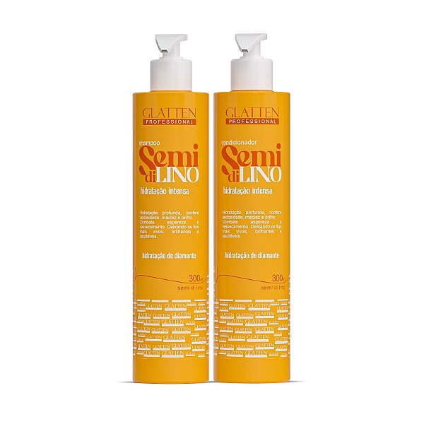 Combo Semi Di Lino – Shampoo 300ml + Condicionador 300ml