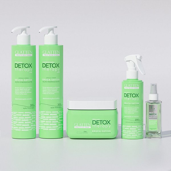 Kit Detox Therapy - Limpeza Profunda, Hidratação e Equilíbrio Capilar