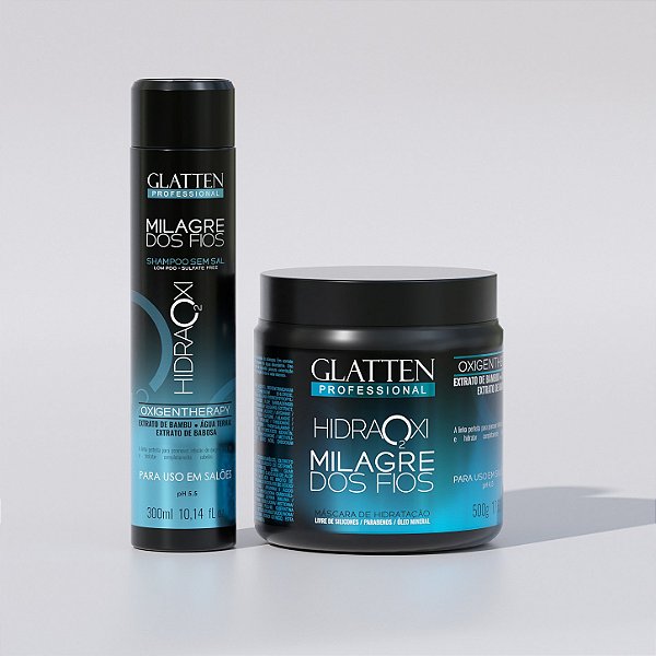 Milagre dos Fios - Hidra Oxi - Shampoo + Máscara 500g