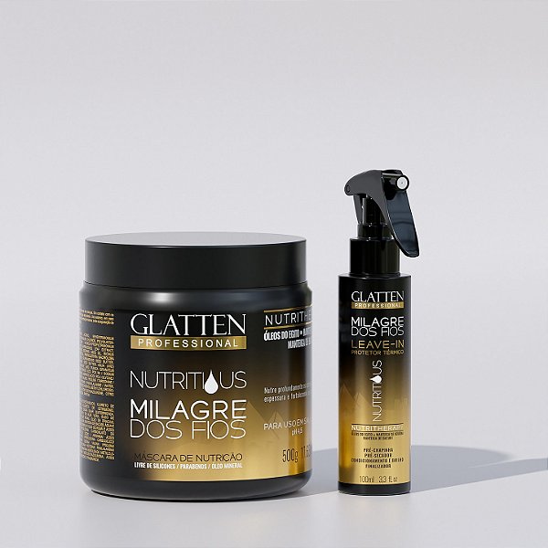 Milagre dos Fios - Nutritious - Máscara e Leave-in