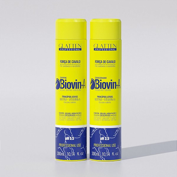 Shampoo e Condicionador -Biovin-A