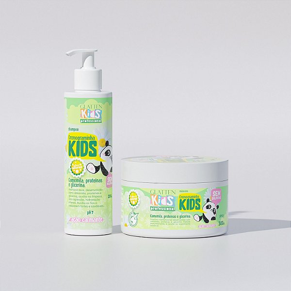 Shampoo e Máscara - Cronograminha Kids