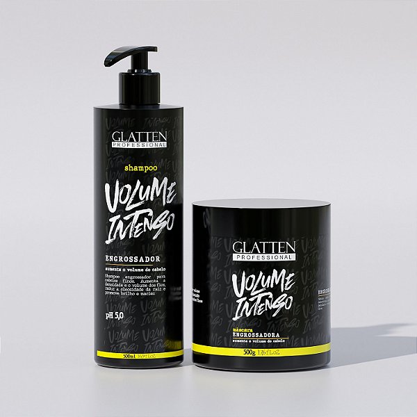 Shampoo e Máscara - Volume Intenso