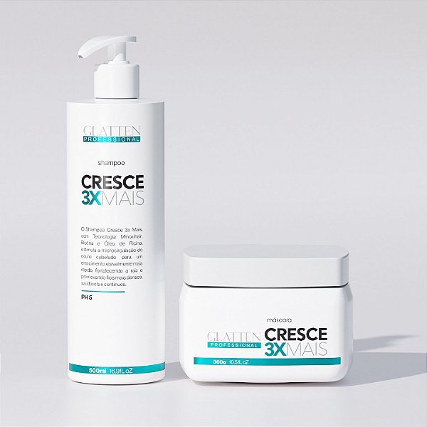 Shampoo e Máscara - Cresce x Mais