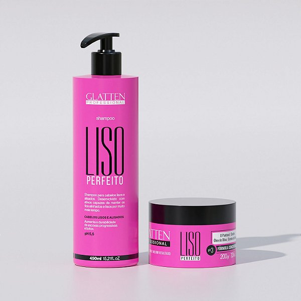 Shampoo e Máscara - Liso Perfeito