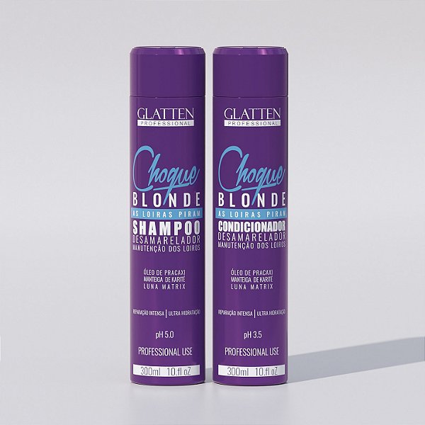 Shampoo e Condicionador - Choque Blonde - 300ml