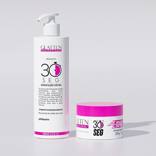 Shampoo e Máscara - 30 Segundos