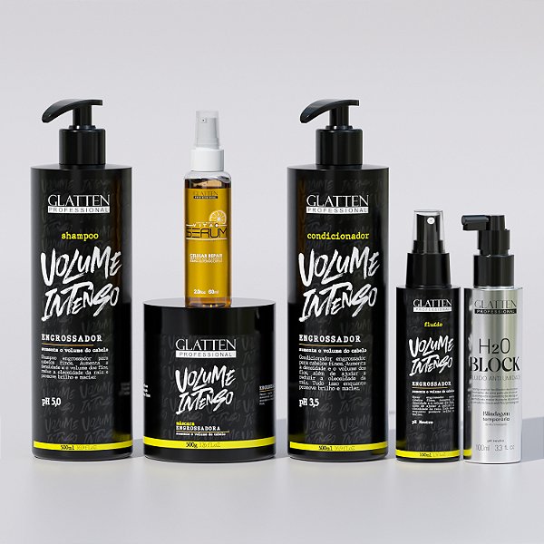 Tratamento para Cabelos Finos - Volume Intenso + Frete Grátis