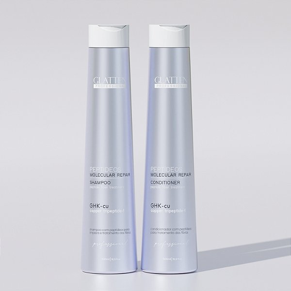 Shampoo e Condicionador - Peptídeos Molecular Repair