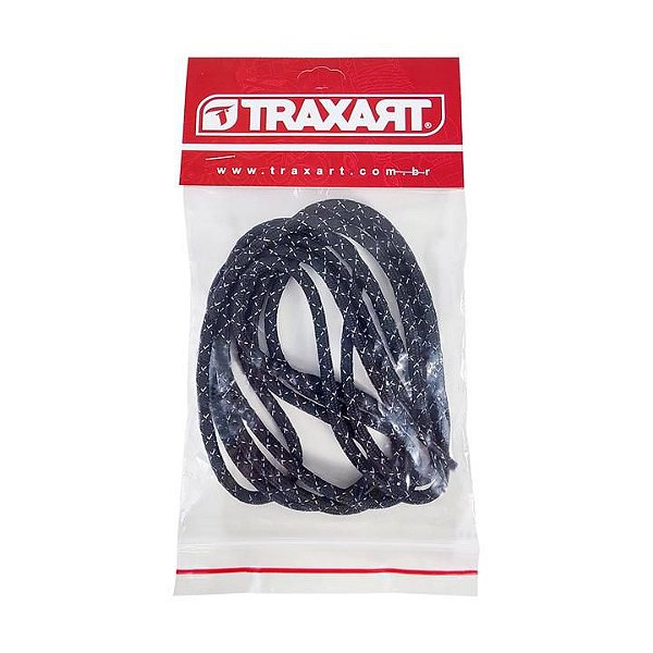 Traxart Cadarço Freestyle Preto (refletivo) 115cm / DX-055