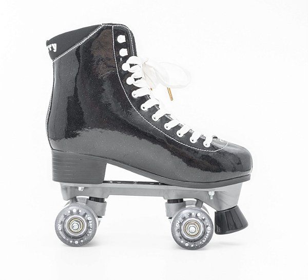 Patins Quad HD inline Cherry - Black Glitter (preto) - 33, 34