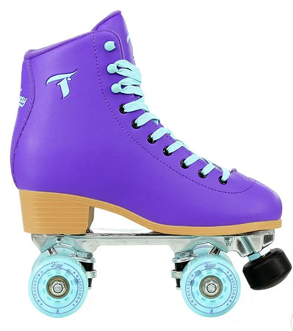 Traxart Patins Quad FOXXY Roxo - 58mm X 32mm ABEC-5