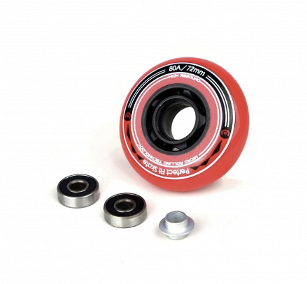 Roda Infinity Micro Skate - 72mm com Rolamento (Unidade)