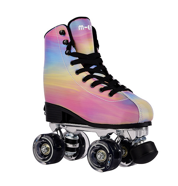Patins Micro Skate Twilight Quad - Ajustável Rodas Led / 29 ao 40