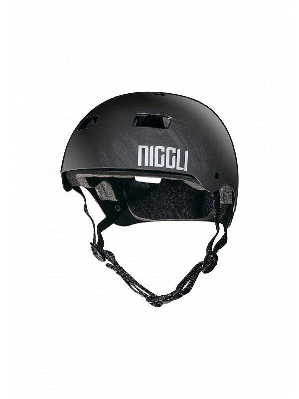 Capacete Niggli N1 - Titanium brilho