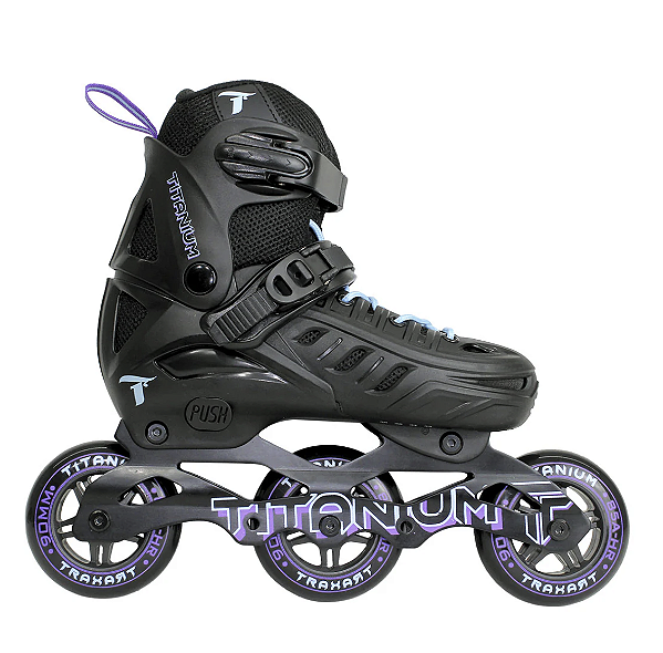 Patins Traxart Infanto Juvenil Titanium V2 - 90mm / Abec7