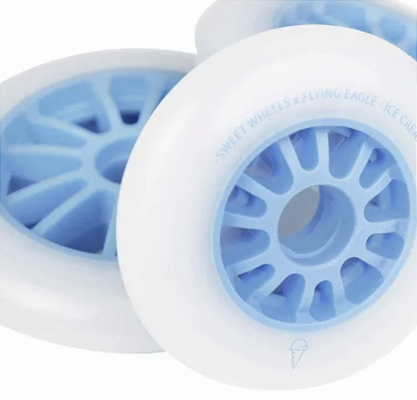 Roda Flying Eagle Ice Cream 125mm Blue / azul (3 unidades)