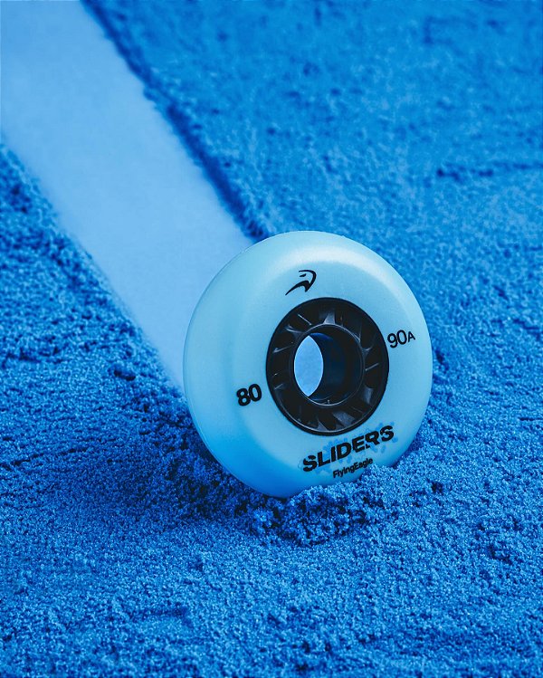 Rodas Flying Eagle FE Slider - 80mm 90a / Azul (4 rodas)