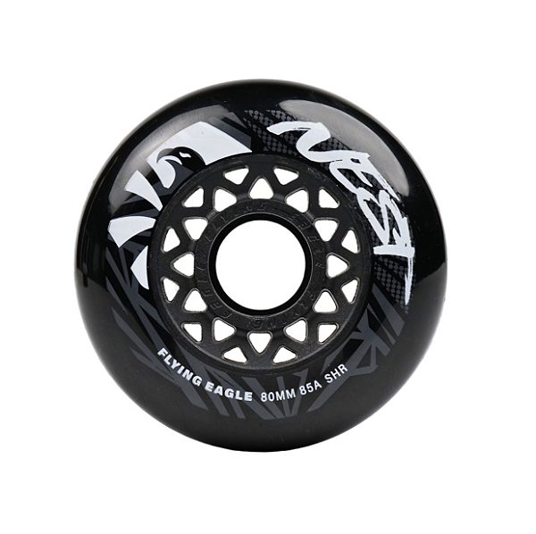 Rodas Flying Eagle Nest 80mm 85A - Preto (4 Unidades)