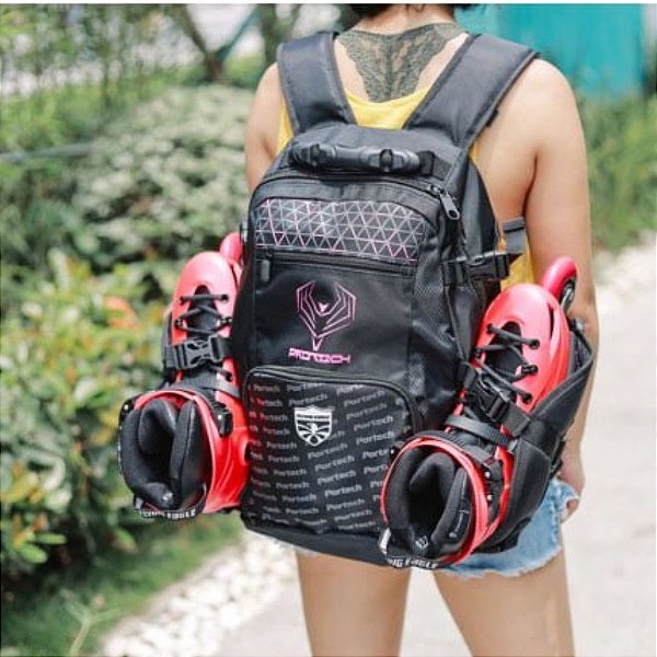 Mochila Flying Eagle - Dark Pink (M)