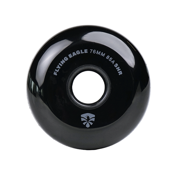 Rodas Flying Eagle X7 - 76mm (4 unidades) preta