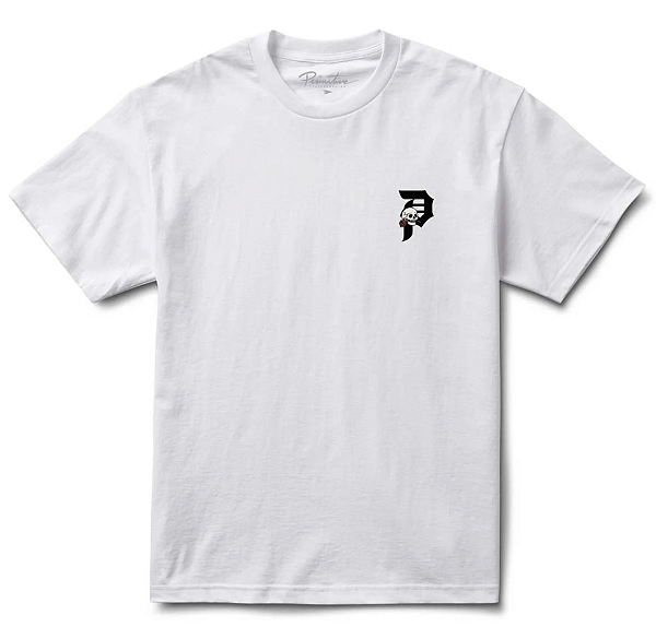 Camiseta Primitive Dirty P Rogue Branco
